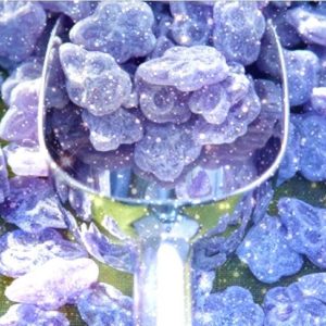 fondant à la violette