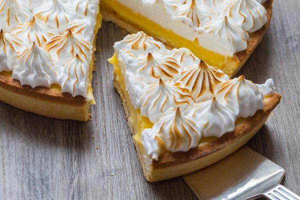 tarte au citron meringé